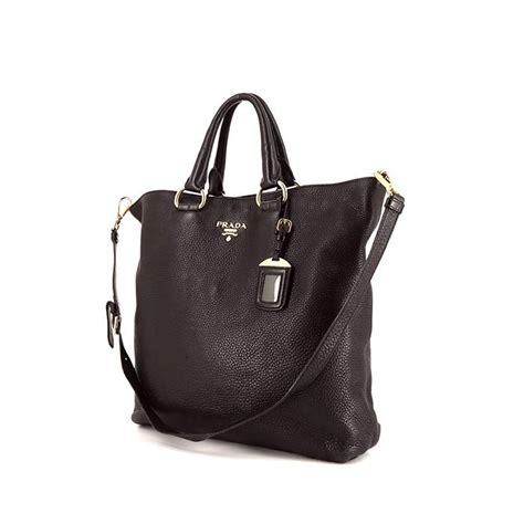 prada borsa nera pelle martellata|Borsa Prada 393408 .